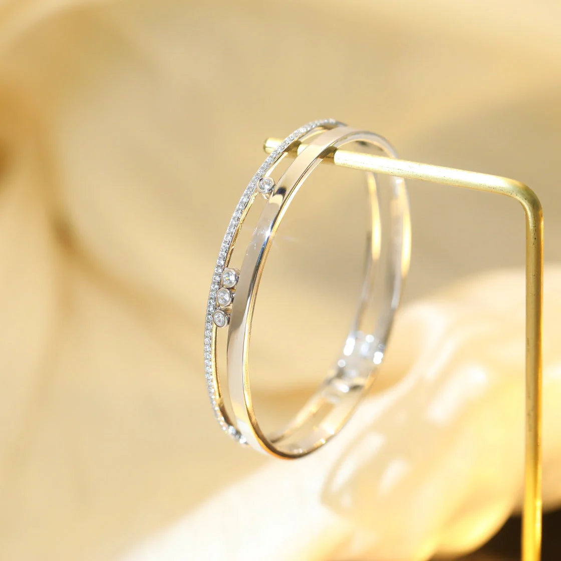 [moco jewelrys ]Move Romane Diamond Bangle Bracelet