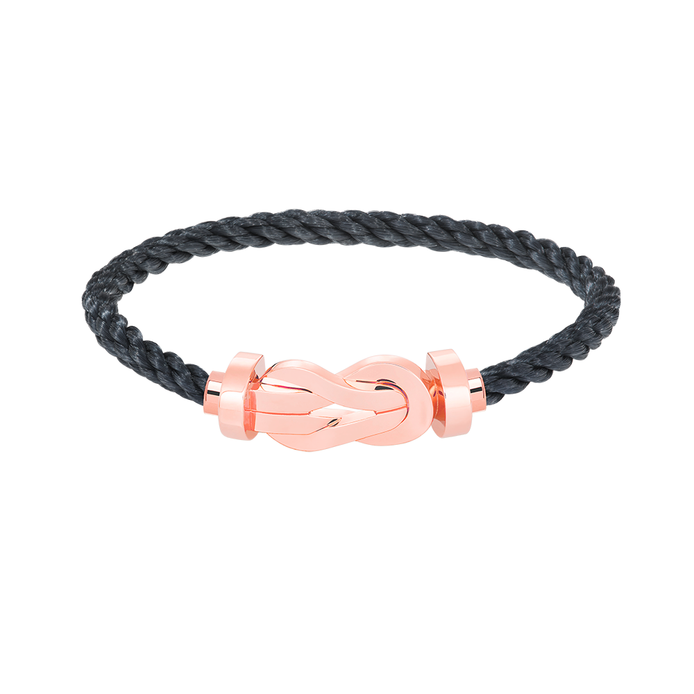 ¡®Star¡¯CHANCE LARGE 8 FIGURE BUCKLE NO DIAMOND BRACELET ROSE GOLD
