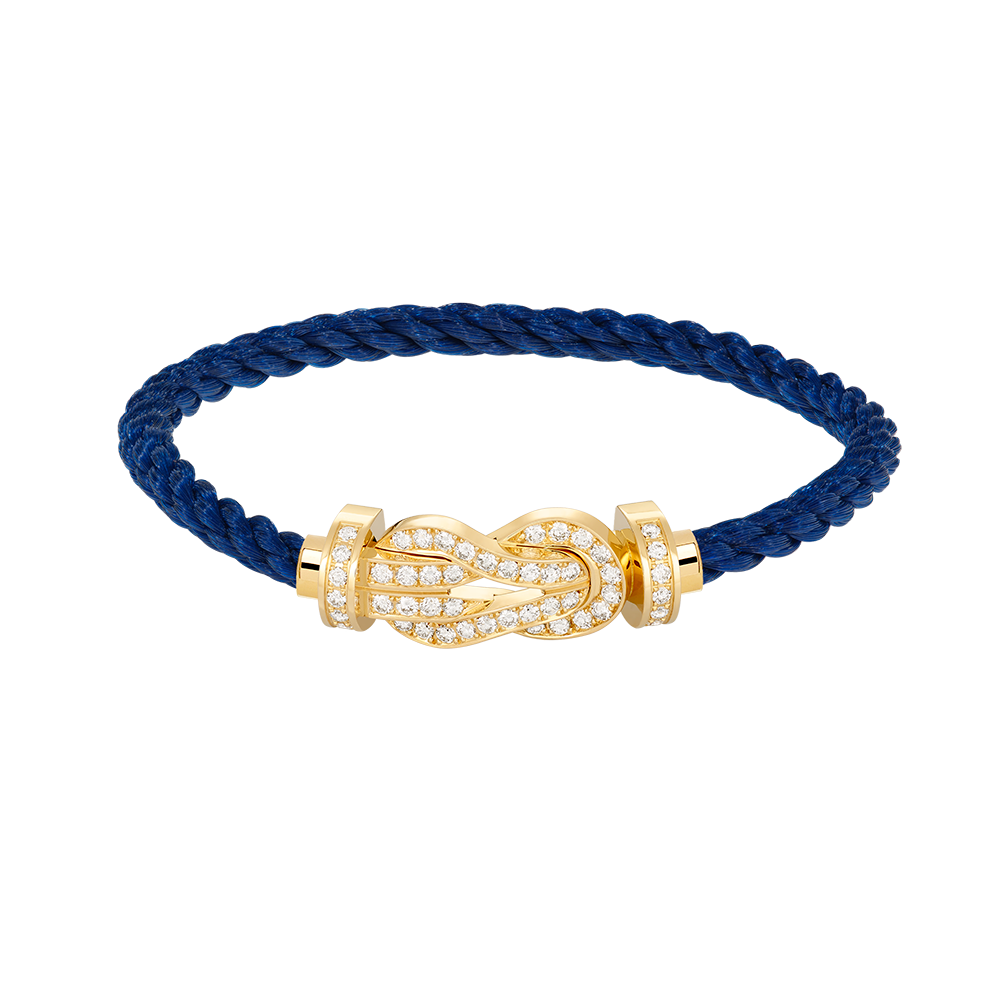 ¡®Star¡¯CHANCE LARGE 8 FIGURE BUCKLE FULLDIAMOND BRACELET GOLD