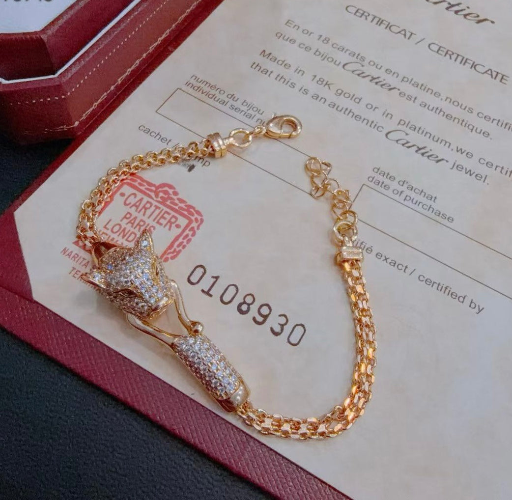 ¡®Star¡¯ PANTHERE  BRACELET DIAMONDS