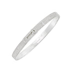 ¡®Star¡¯HM KELLY BRACELET IN SILVER AND FULL PAVE DIAMOND