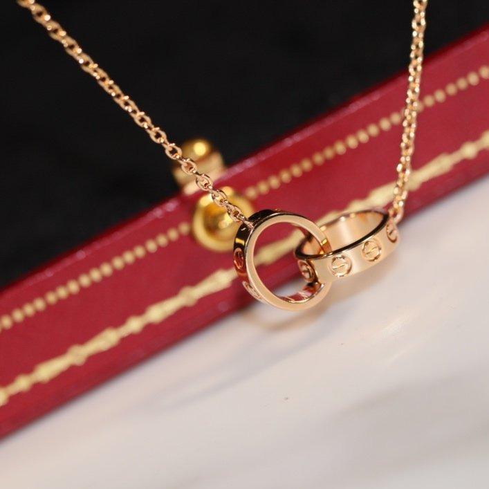 ¡®Star¡¯LOVE NECKLACE PINK GOLD AND SILVER