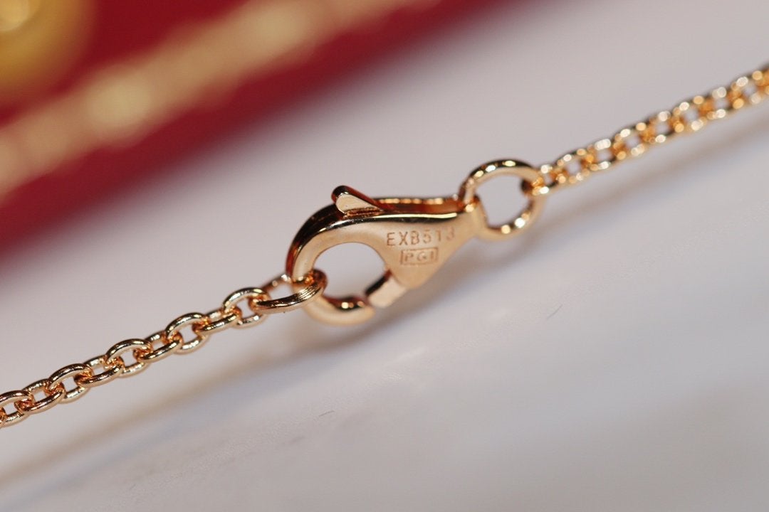 ¡®Star¡¯LOVE NECKLACE PINK GOLD AND SILVER