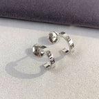 ¡®Star¡¯LOVE EARRINGS 2.65MM SILVER