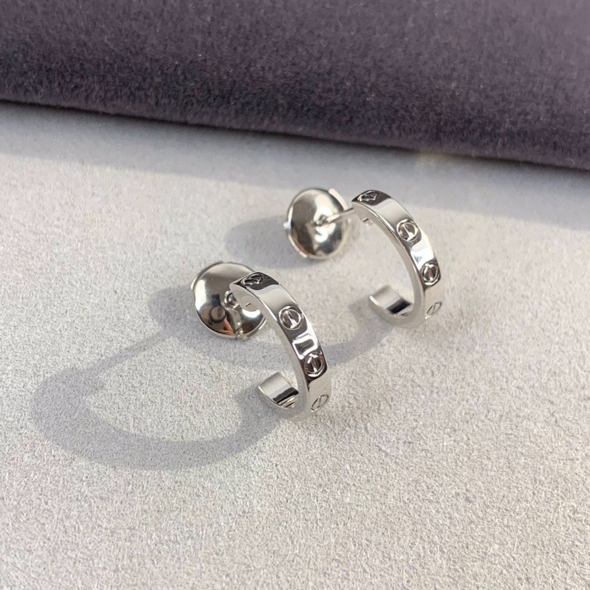 ¡®Star¡¯LOVE EARRINGS 2.65MM SILVER