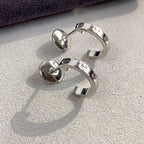 ¡®Star¡¯LOVE EARRINGS 2.65MM SILVER