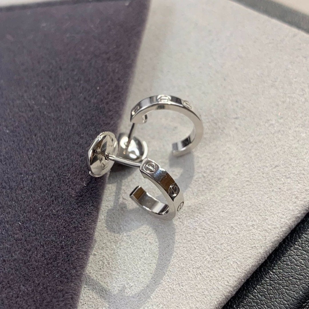 ¡®Star¡¯LOVE EARRINGS 2.65MM SILVER