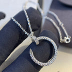 ¡®Star¡¯JUSTE NECKLACE SILVER DIAMONDS