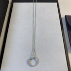 ¡®Star¡¯JUSTE NECKLACE SILVER DIAMONDS