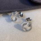 ¡®Star¡¯JUSTE EARRINGS SILVER DIAMONDS