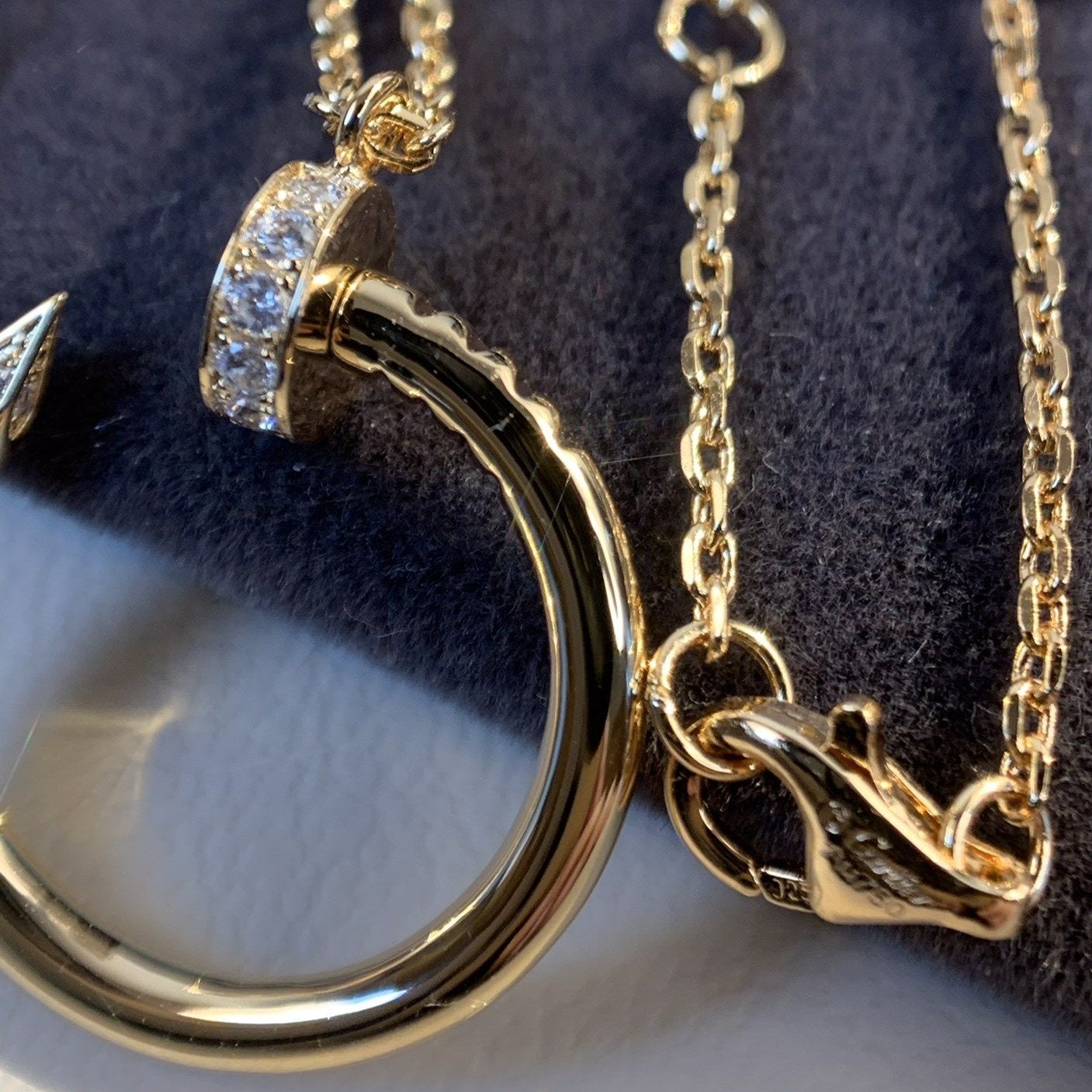 ¡®Star¡¯JUSTE NECKLACE PINK GOLD