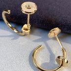 ¡®Star¡¯JUSTE EARRINGS PINK GOLD