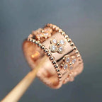 ¡®Star¡¯CLOVER KALEIDOSCOPE RING 10MM