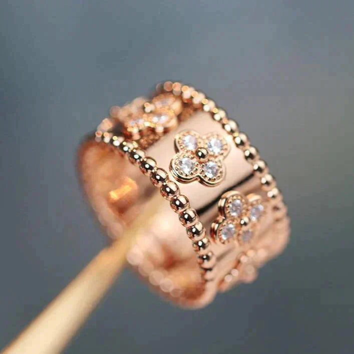 ¡®Star¡¯CLOVER KALEIDOSCOPE RING 10MM