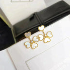 ¡®Star¡¯CLOVER SWEET WHITE MOP EARRINGS