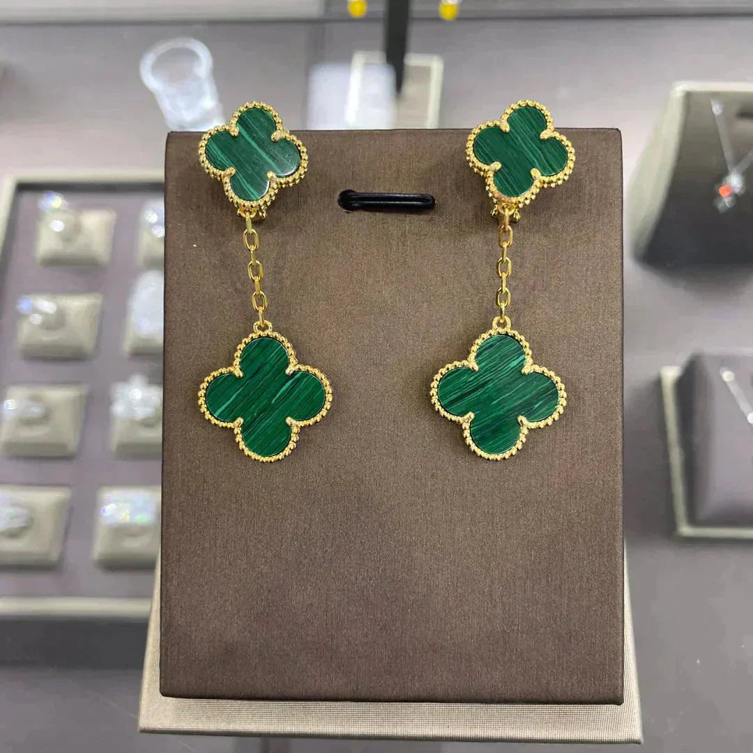¡®Star¡¯CLOVER 2 MOTIFS  EARRINGS (MULTIPLE CHOICESC