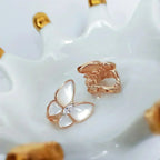 ¡®Star¡¯BUTTERFLY MOP DIAMOND EARRINGS