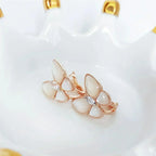 ¡®Star¡¯BUTTERFLY MOP DIAMOND EARRINGS