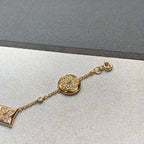 ¡®Star¡¯STAR AND SUN 4 MOTIFS GOLD DIAMONDS BRACELET