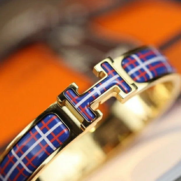 ¡®Star¡¯H TARTAN BRACELET 12MM
