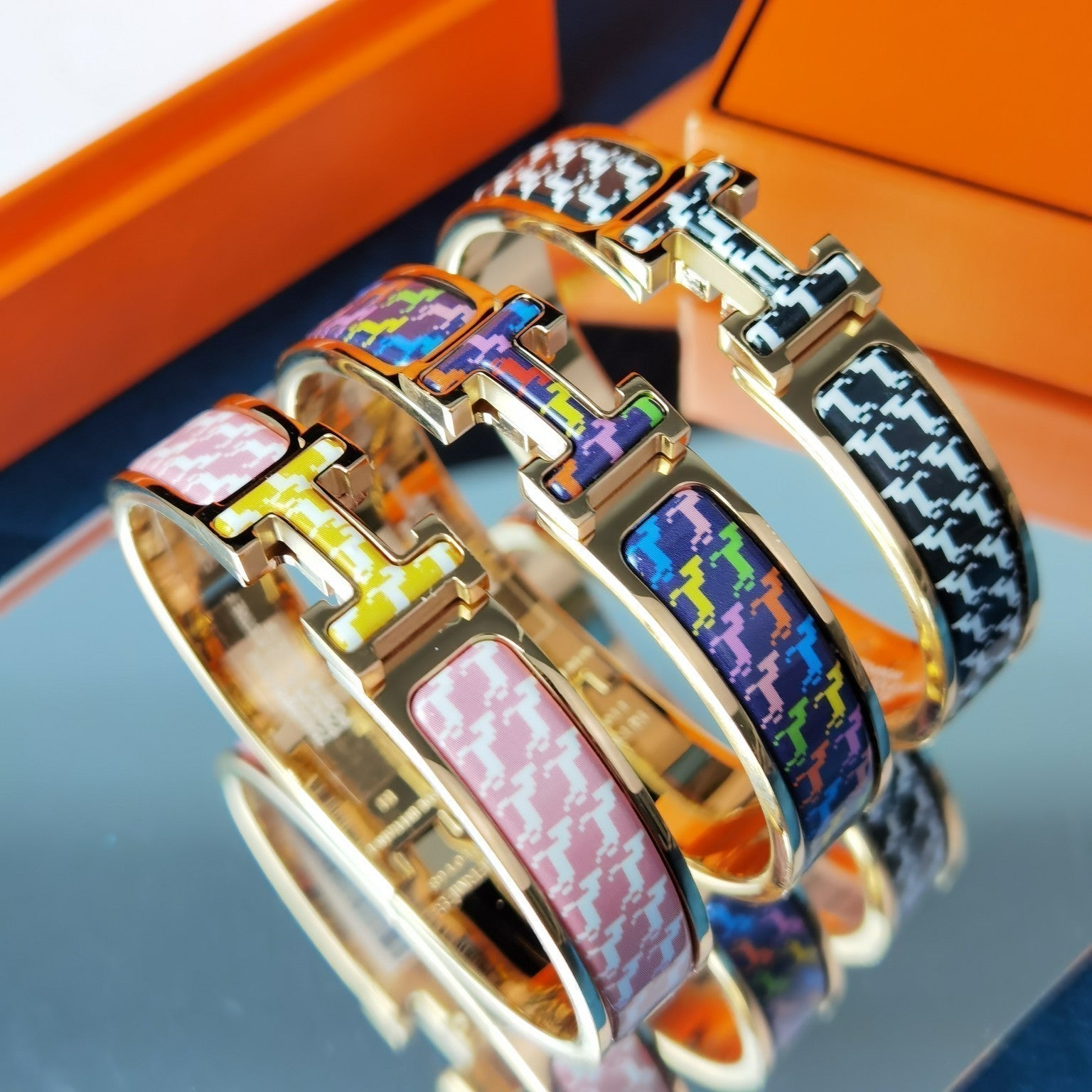 ¡®Star¡¯H HORSE BRACELET 12MM