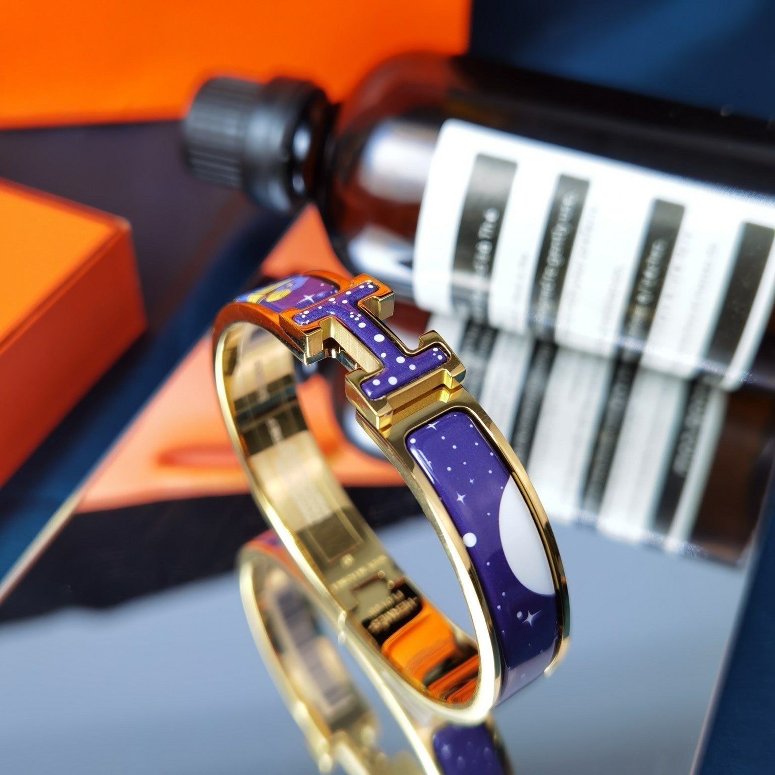 ¡®Star¡¯H STAR AND MOON BRACELET 12MM