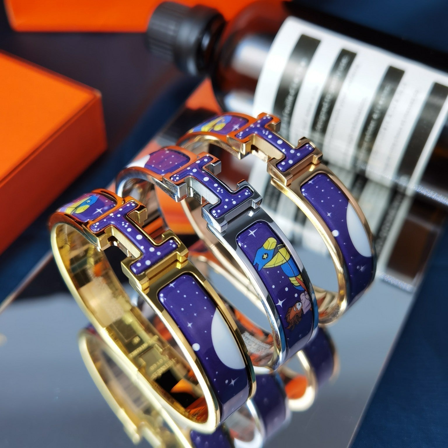 ¡®Star¡¯H STAR AND MOON BRACELET 12MM