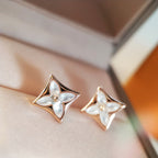 ¡®Star¡¯STAR MOP PINK GOLD EARRINGS