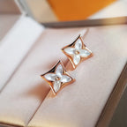 ¡®Star¡¯STAR MOP PINK GOLD EARRINGS