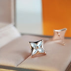 ¡®Star¡¯STAR MOP PINK GOLD EARRINGS
