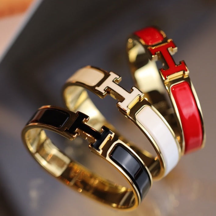 ¡®Star¡¯H BRACELET 12MM GOLD