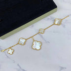 ¡®Star¡¯MAGIC CLOVER MOP GOLD BRACELET 5 MOTIFS