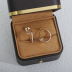 ¡®Star¡¯JUSTE EARRINGS 12.75MM PINK GOLD DIAMOND