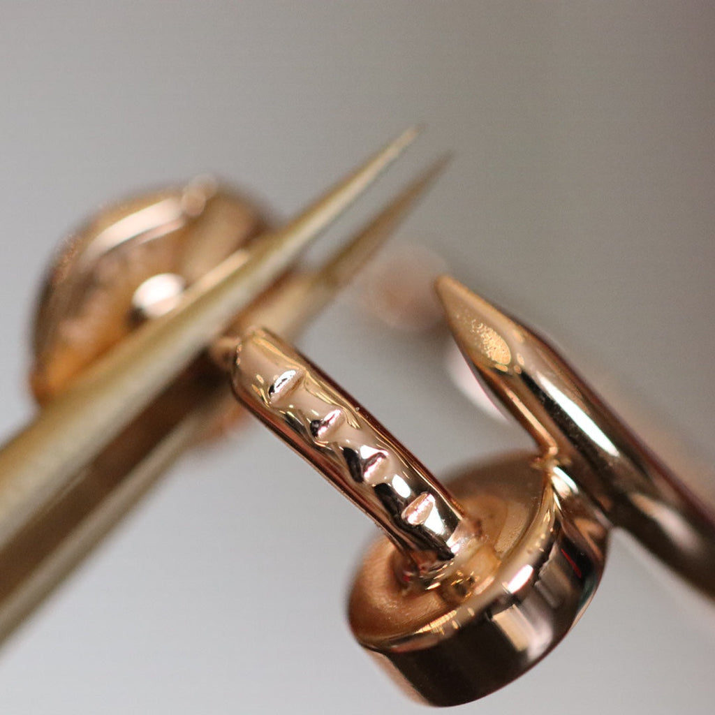 ¡®Star¡¯JUSTE EARRINGS PINK GOLD