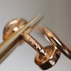¡®Star¡¯JUSTE EARRINGS PINK GOLD