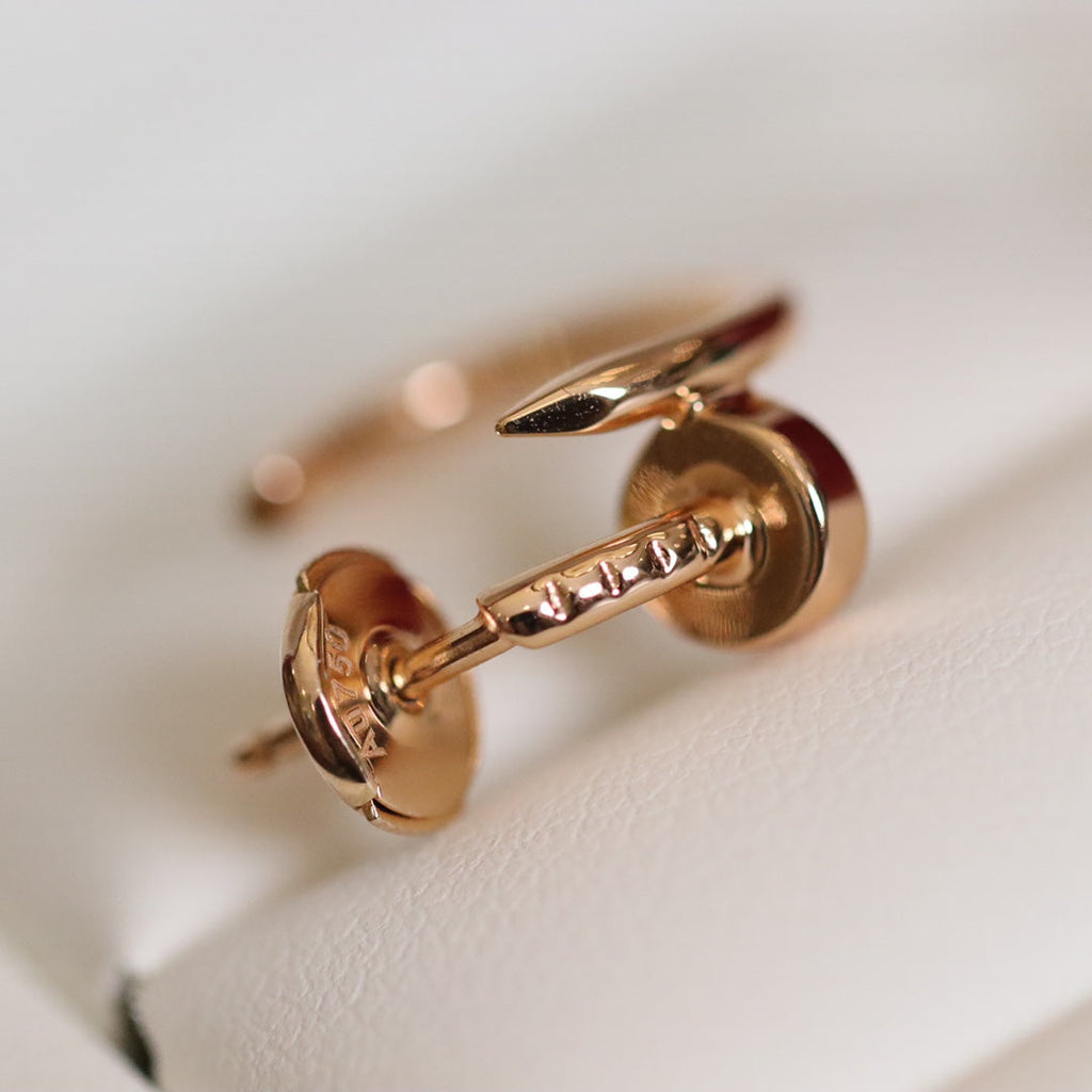¡®Star¡¯JUSTE EARRINGS PINK GOLD