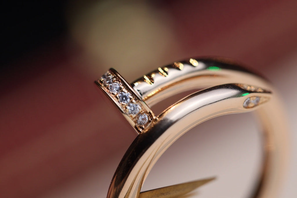 ¡®Star¡¯JUSTE RING 2.65MM PINK GOLD DIAMOND