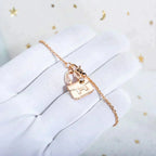 ¡®Star¡¯AMULETTE PEDANT ROSE GOLD NECKLACE