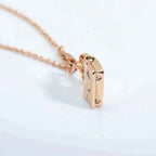 ¡®Star¡¯AMULETTE PEDANT ROSE GOLD NECKLACE