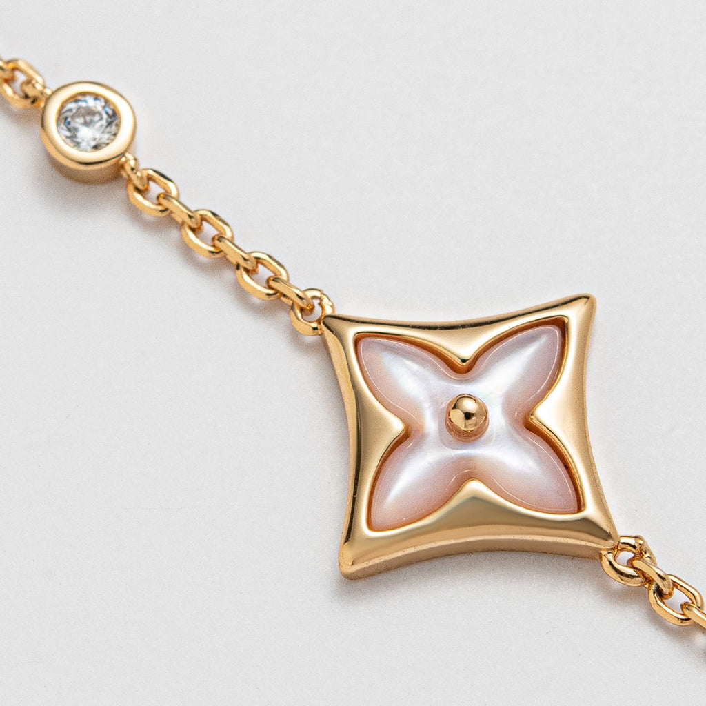 ¡®Star¡¯STAR 1 DIAMOND PINK GOLD BRACELET