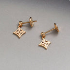 ¡®Star¡¯STAR EARRINGS GOLD