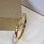 ¡®Star¡¯PANTHERE GOLD DIAMOND OPEN BRACELET
