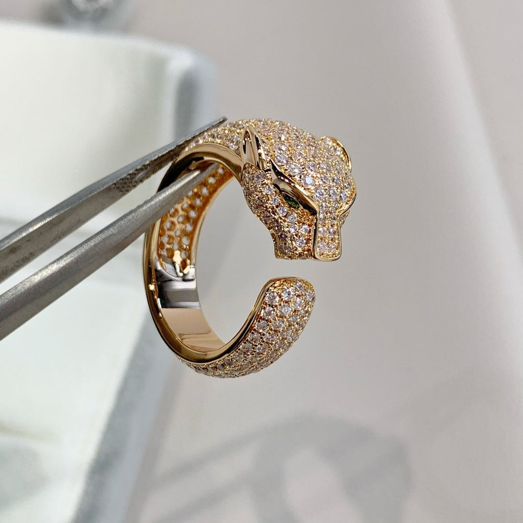 ¡®Star¡¯PANTHERE PINK GOLD DIAMOND RING