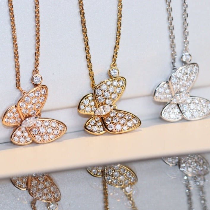 ¡®Star¡¯BUTTERFLY DIAMOND NECKLACE