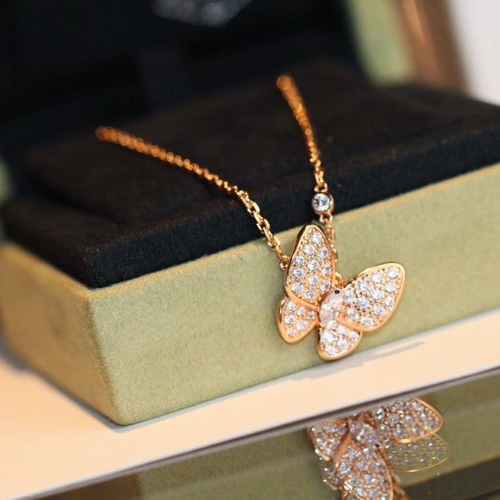 ¡®Star¡¯BUTTERFLY DIAMOND NECKLACE