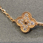 [Star] New  CLOVER 5 MOTIF FULL DIAMOND BRACELET COLLECTION