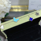¡®Star¡¯LUCKY SPRING SILVER BRACELET 4 MOTIF