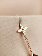¡®Star¡¯STAR AND SUN 7 MOTIFS GOLD BRACELET
