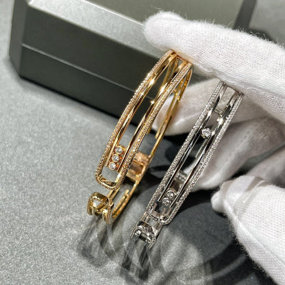 [moco jewelrys ]MOVE 10TH PAVED DIAMOND BRACELET
