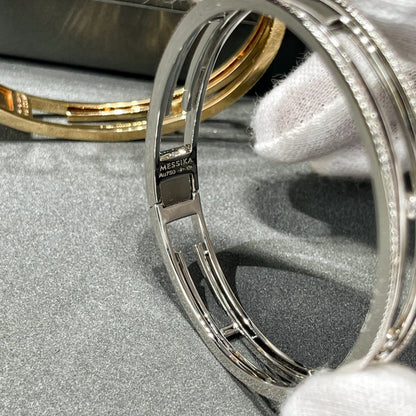 [moco jewelrys ]MOVE 10TH PAVED DIAMOND BRACELET